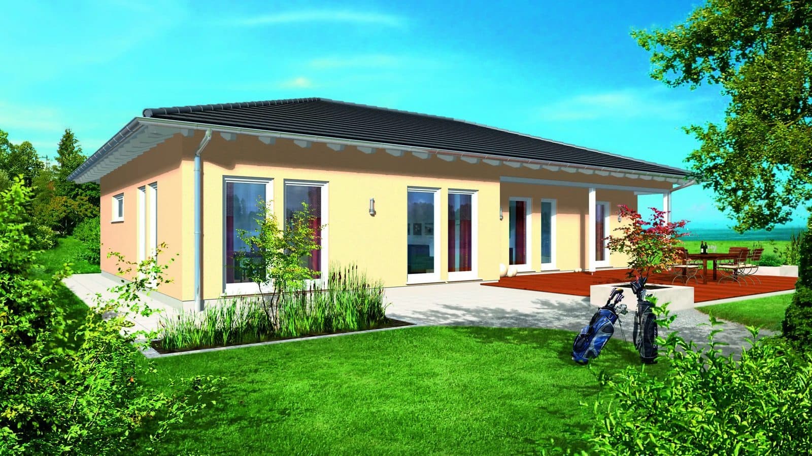 Haas B 131 – Bungalow Außenansicht
