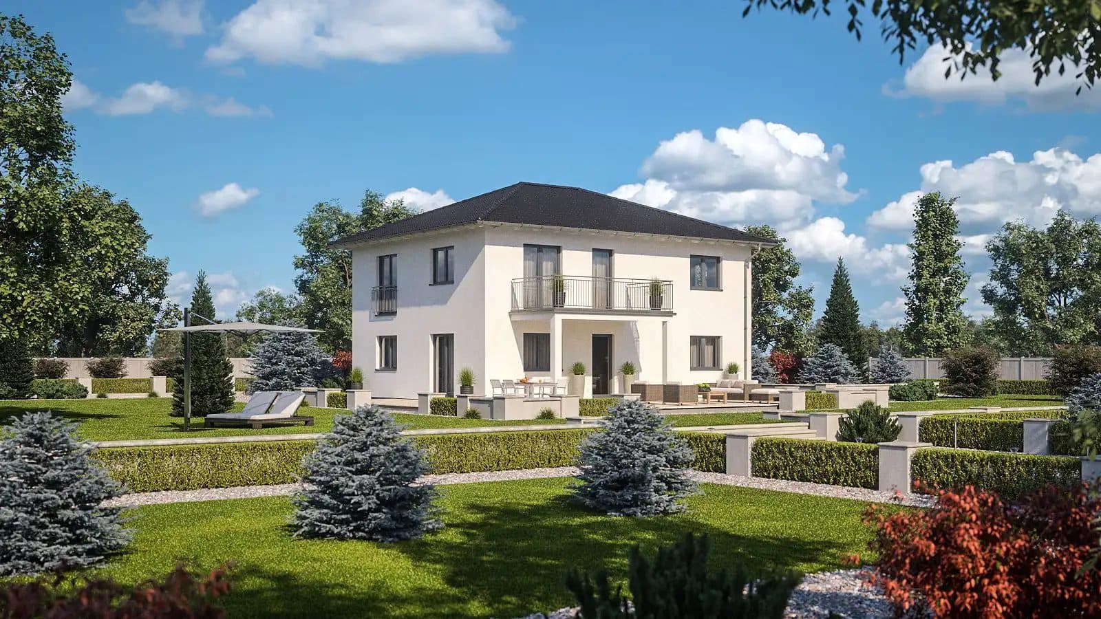 Haas Z 175 A – Zweifamilienhaus Außenansicht
